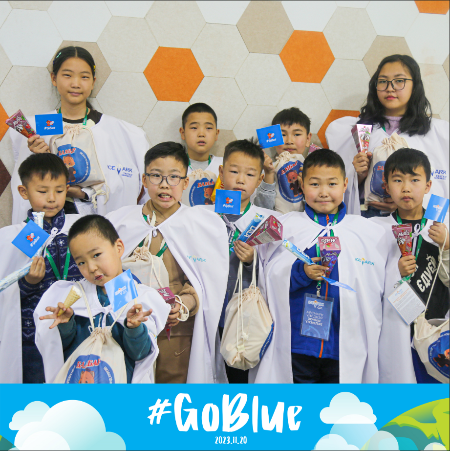 Дэлхийн хүүхдийн өдөр GO BLUE аянд Айсмарк нэгдлээ